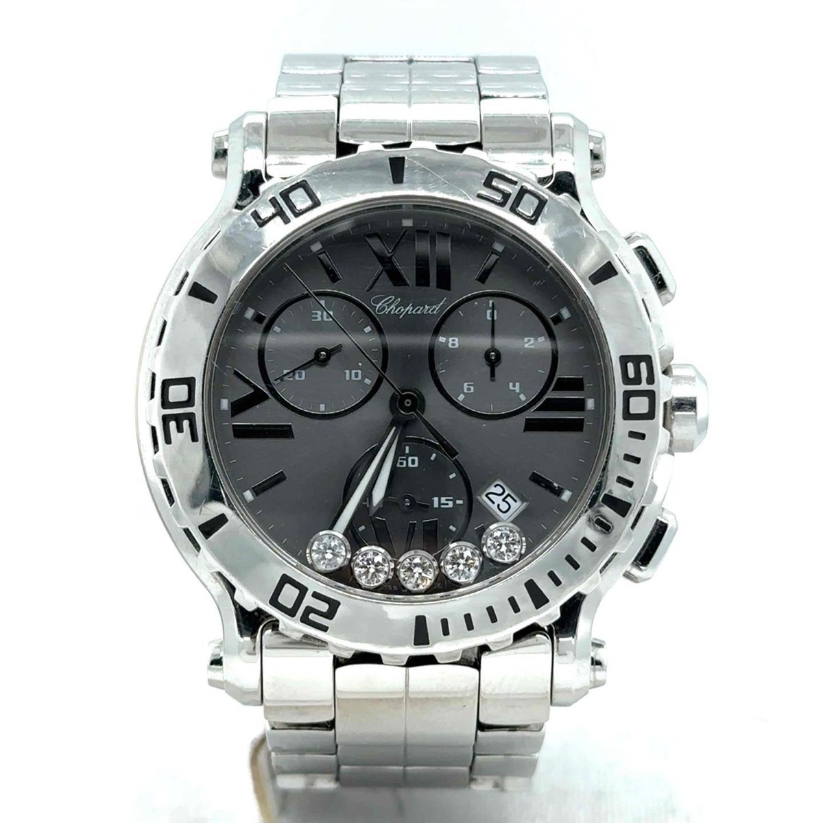 HAPPY  Chopard Happy Sport Chronograph Quartz 42mm Steel Unisex