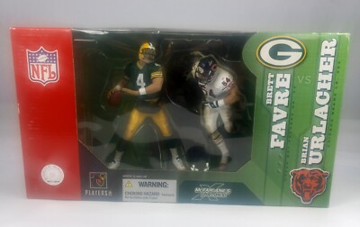 スポーツ McFarlane NFL 2-Pack Favre & Urlacher McFarlane NFL 2 Pack Brian Urlacher Chicago Bears Brett Favre