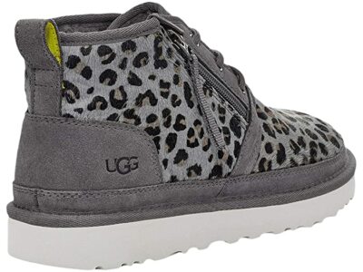 NEW IN BOX MENS UGG AUSTRALIA NEUMEL ZIP CHUKKA BOOT LEOPARD  display picture 3