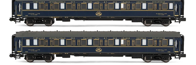 Arnold Hn 4403 CIWL - Set 2 Voitures-lits Flèche D'Or, échelle N, époque III