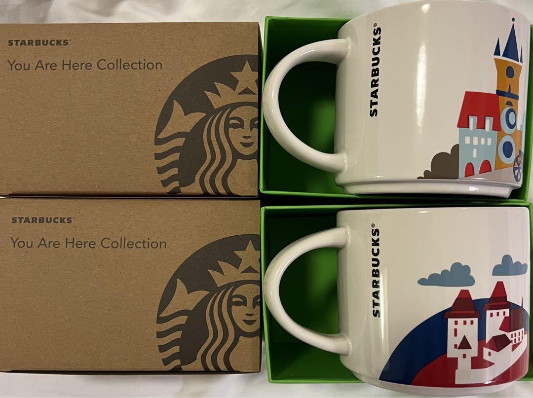 PRAGUE CZECH REPUBLIC Starbucks coffee Cup Mug 14oz You Are Here