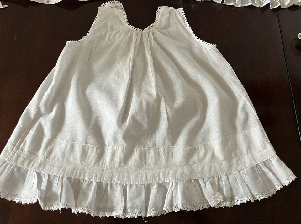 5 Vintage Little Girls Dresses Velvet; Sailor; Lacey; Sun; Slip