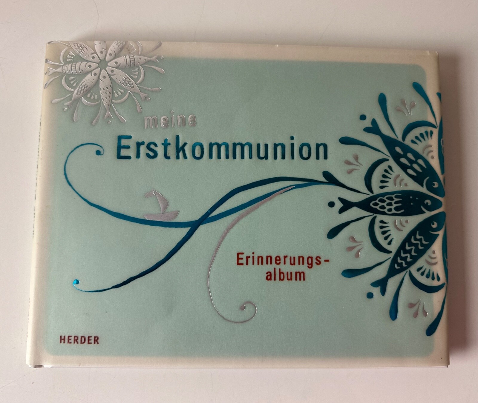 Herder Meine Erstkommunion Erinnerungsalbum Album zum Ausfüllen Kommunion Neu