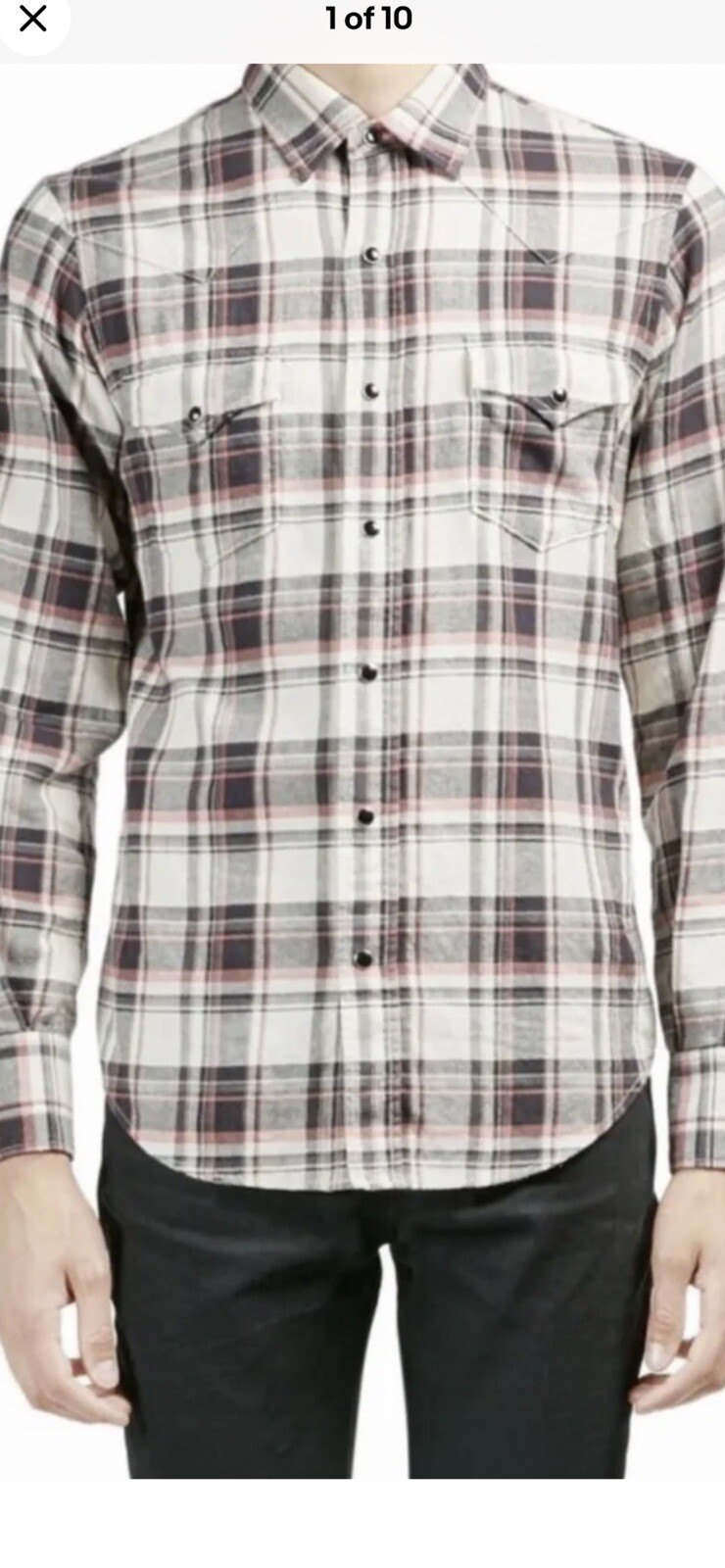 Camicia western estiva Saint Laurent da uomo XXL. $890