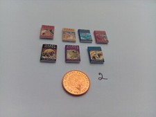 1/12 Scale Harry Potter books Set of 7 for dollshouse miniatures display **