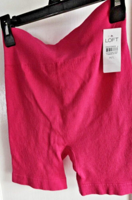 NWT LOFT modal blend daydream seamless high waist boyshorts Pink M/L