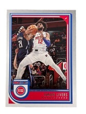 Excellent: 2022-23 HOOPS Isaiah Livers Detroit Pistons Trading Card