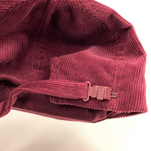 Always There Burner Service Retro Corduroy Patch Hat Zipper Back - 第 5/5 張圖片