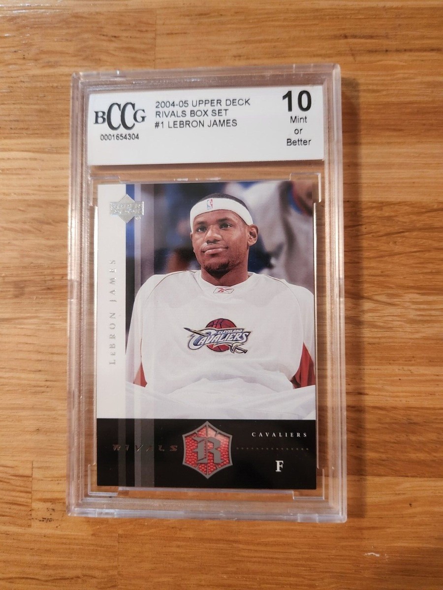 LeBron James 2004-05 Upper Deck Rivals Box Set #1 - BCCG 10 Gem | eBay