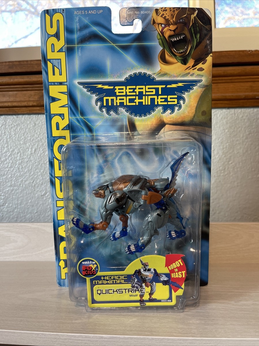Transformers Beast Machines Heroic Maximal Quickstrike Wolf