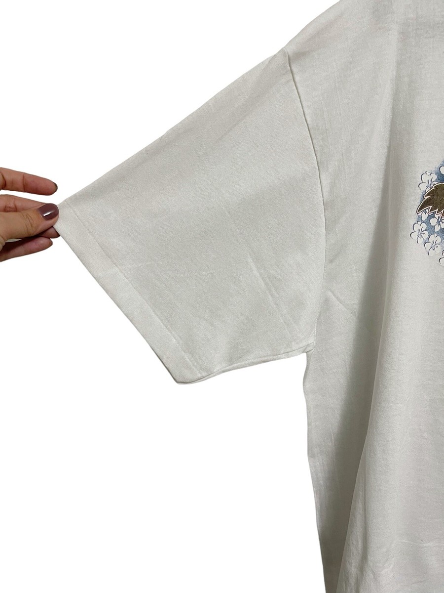 Vintage 1999 Hawaii Surfing Hibiscus T-Shirt XLarge Tultex