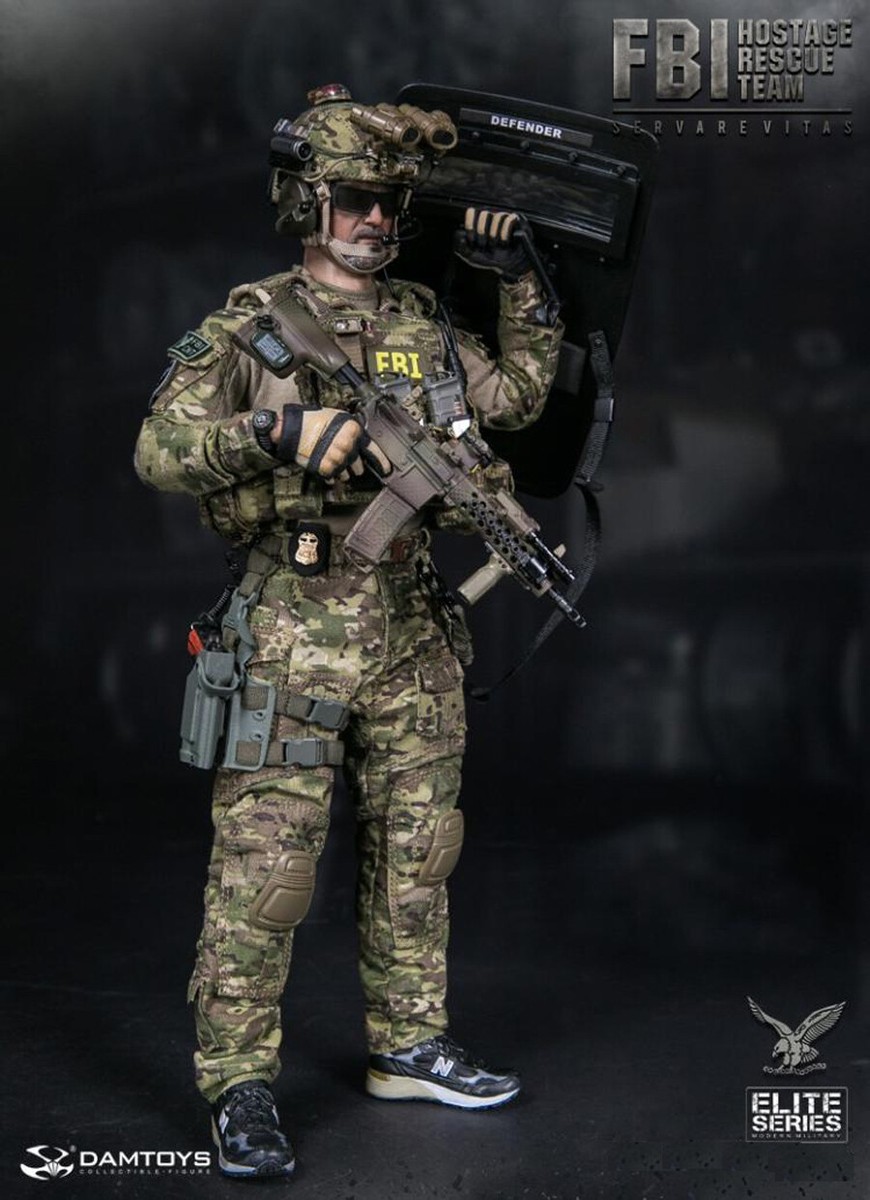 DAMTOYS ホステージレスキューチーム フィギュア 1/6 DAMTOYS DAM 78042 FBI Hostage Rescue Team Agent Action