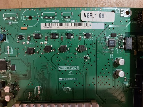 PLACA PRINCIPAL QPWBXF555WJZZ F555WE01 PARA PANTALLA DE TV LC-46LE811E NÍTIDA: LK400D3LWFZY - Imagen 4 de 5