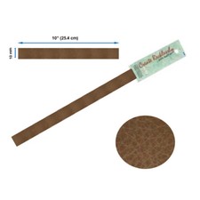 Leather 10mm x 10  Strip, 1 Piece, Brown For create Jewelry