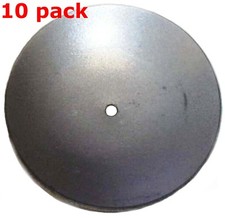 Metal Stampings Candle Tray Plates Round Discs 14 Ga. STEEL 3/32" Thickness T43