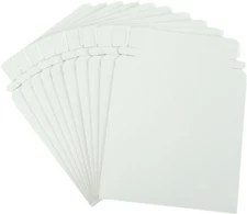 (10)  CD DVD Paperboard Shipping Mailers - Printable Sealable 6"x6" #CDBC06PB