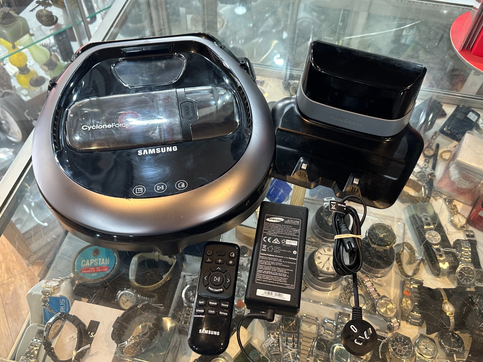 Samsung powerbot Robot Vacuum Cleaner SR20M7070WS CYCLONEFORCE eBay