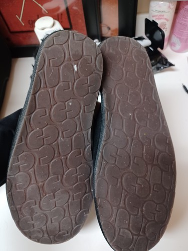 UGG PEARLE WOMEN SLIPPER SUEDE BLACK US 10 /UK 8 /EU 41 - Picture 3 of 5