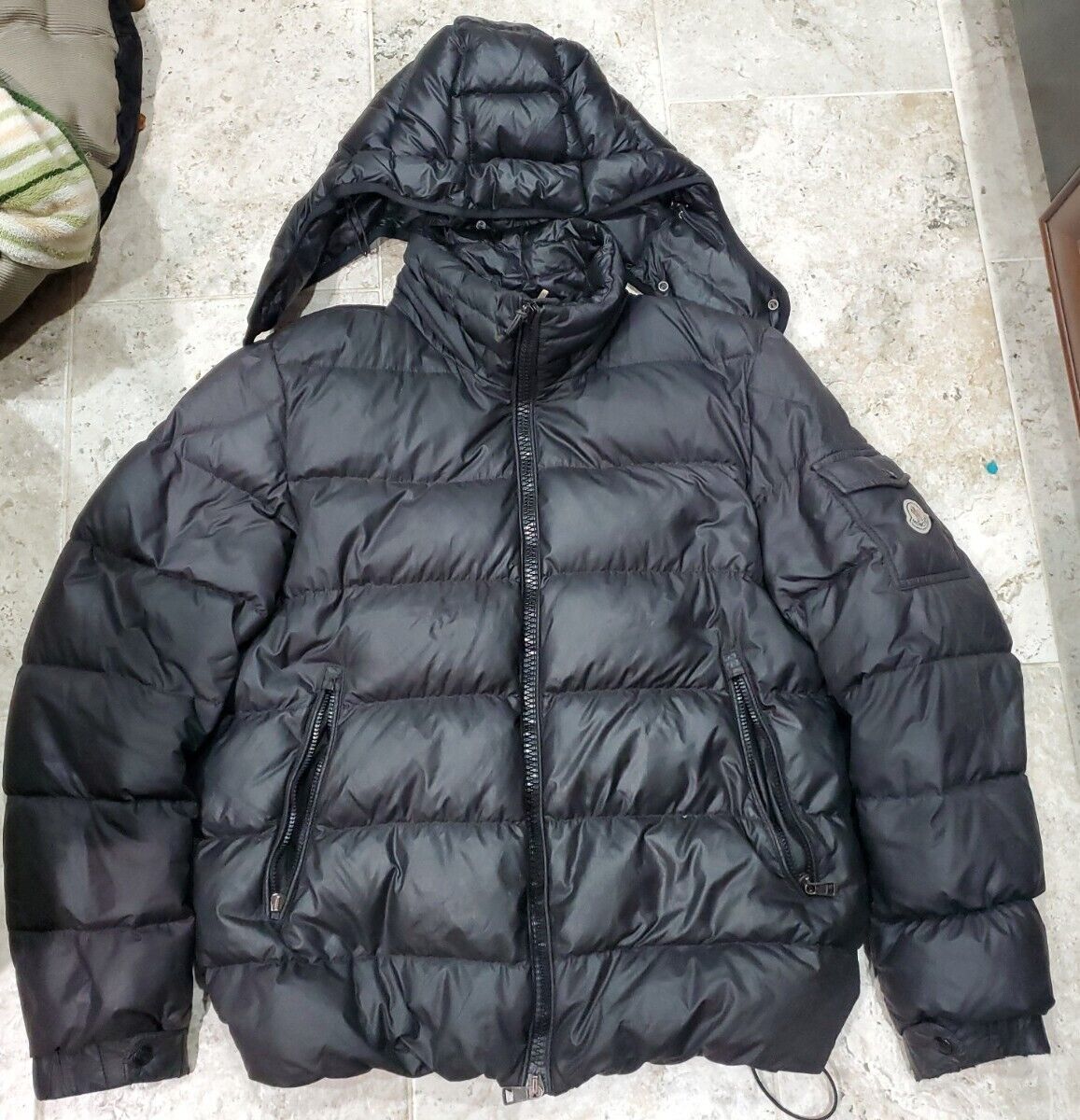 RARE SIZE Moncler Hymalay Giubbotto Jacket Black Sz 6 100 RARE SIZE Moncler Hymalay Giubbotto Jacket Black Sz 6 100