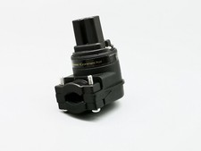 1x Gold Plating US male IEC Female Right Angle Power Plug Connector