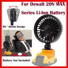 Cordless Workshop Jobsite Fan For Dewalt 18V 20V Li-Ion Battery DCB200 US NEW US