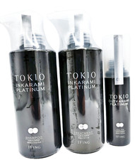 TOKIO IE Inkarami Platinum 400mL Shampoo  400g Treatment  Oil 100mL Set Japan