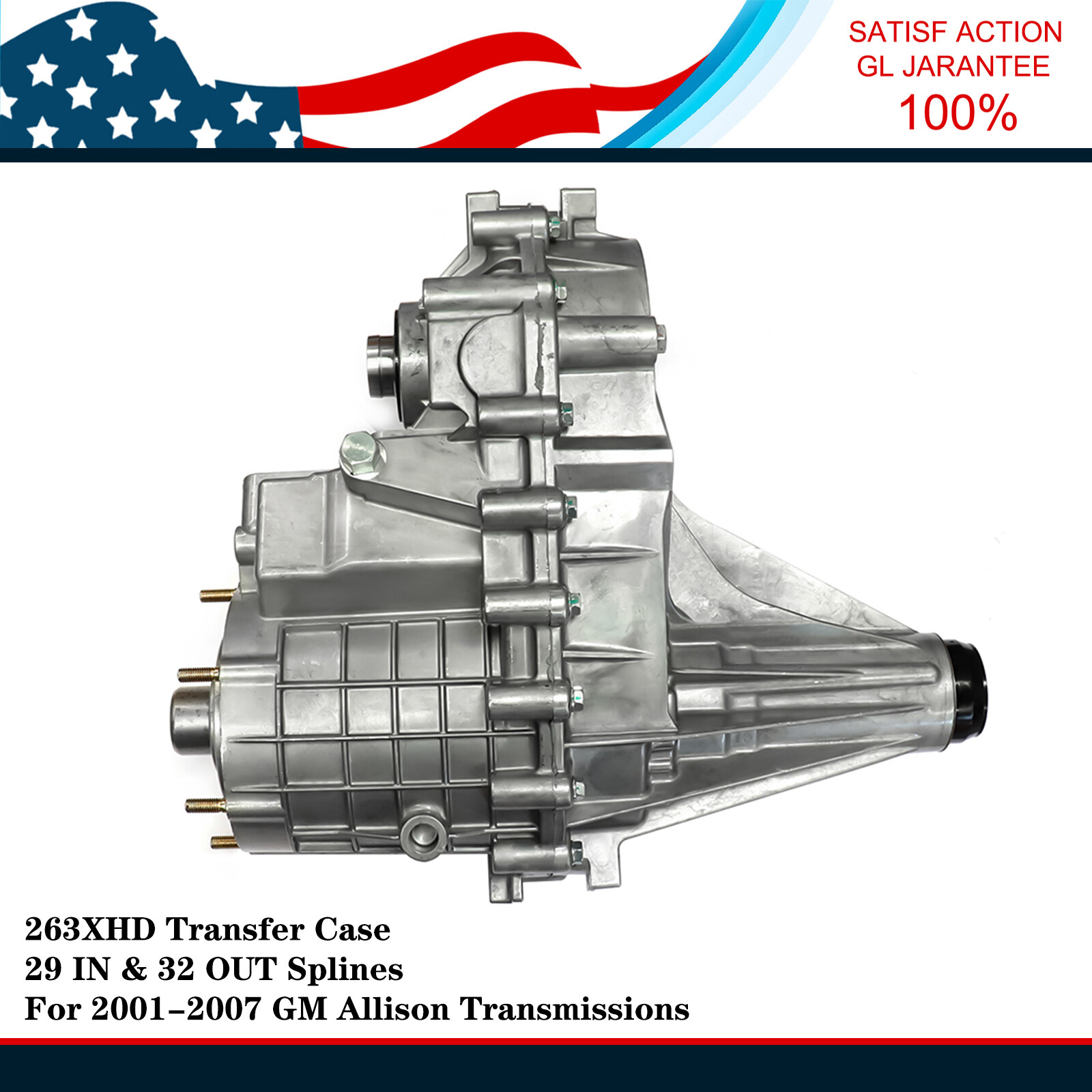 263XHD Transfer Case for CHEVROLET SILVERADO 2500 3500 GMC SIERRA 2500 3500 HD