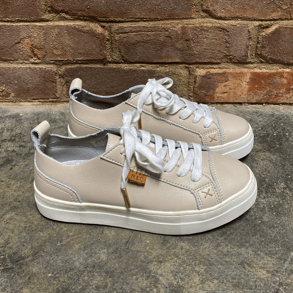 Musse & Cloud Masy Nude Leather Lace Up Sneaker Size 5 NEW | eBay