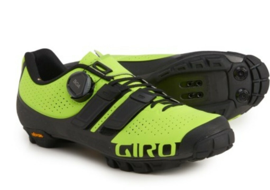 Giro Shoes MTB Factor Techlace Size Eu 43, High Yellow/Black