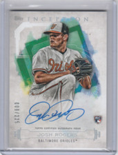 2019 Topps Inception Rookie and Emerging Stars Autograph JOSH ROGERS AUTO /225 