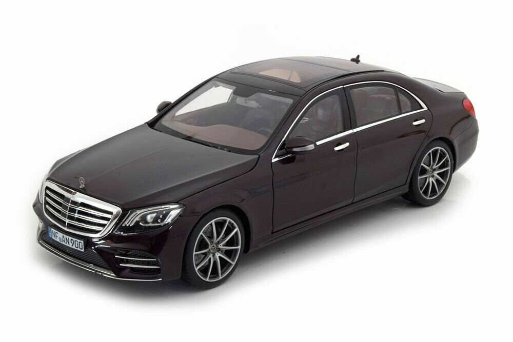 NOREV 2018 Mercedes S-Class AMG Line Ruby Black Metallic NOREV 2018 Mercedes S-Class AMG Line Ruby Black Metallic