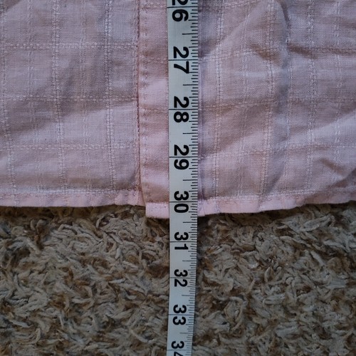 Tommy Bahama Pink 100% Linen Men Sz S Long Sleeve Button Up Shirt - Picture 7 of 10