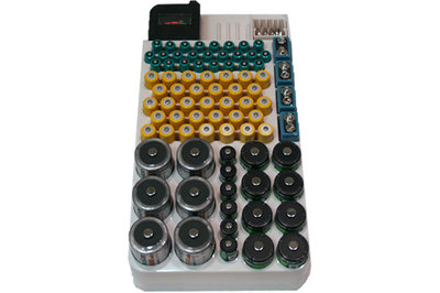 Battery Rack for 82 Batteries with Tester | eBay