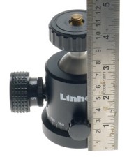 LINHOF UNIVERSAL PROFI BIG CAMERA BLACK ORIGINAL SWIVEL BALL JOINT HEAD LOCKABLE