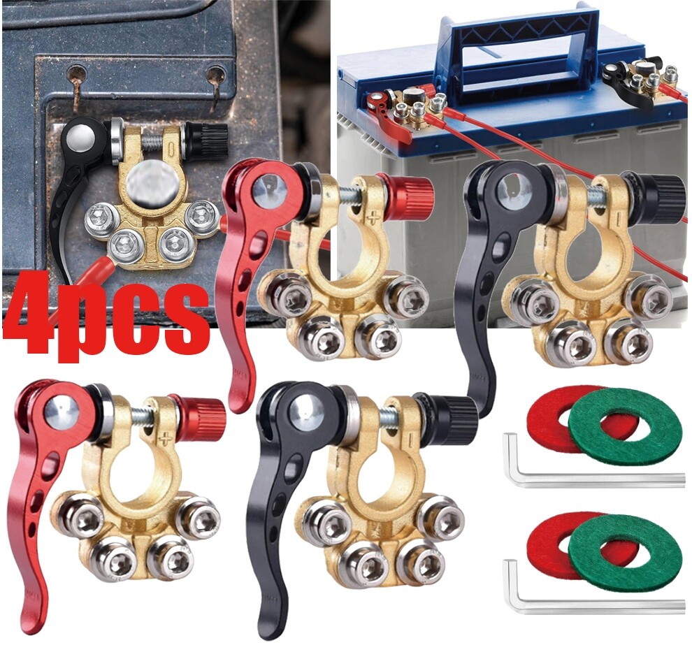 Battery Post Car Battery Terminal Adapter Car Battery Terminal Block ...