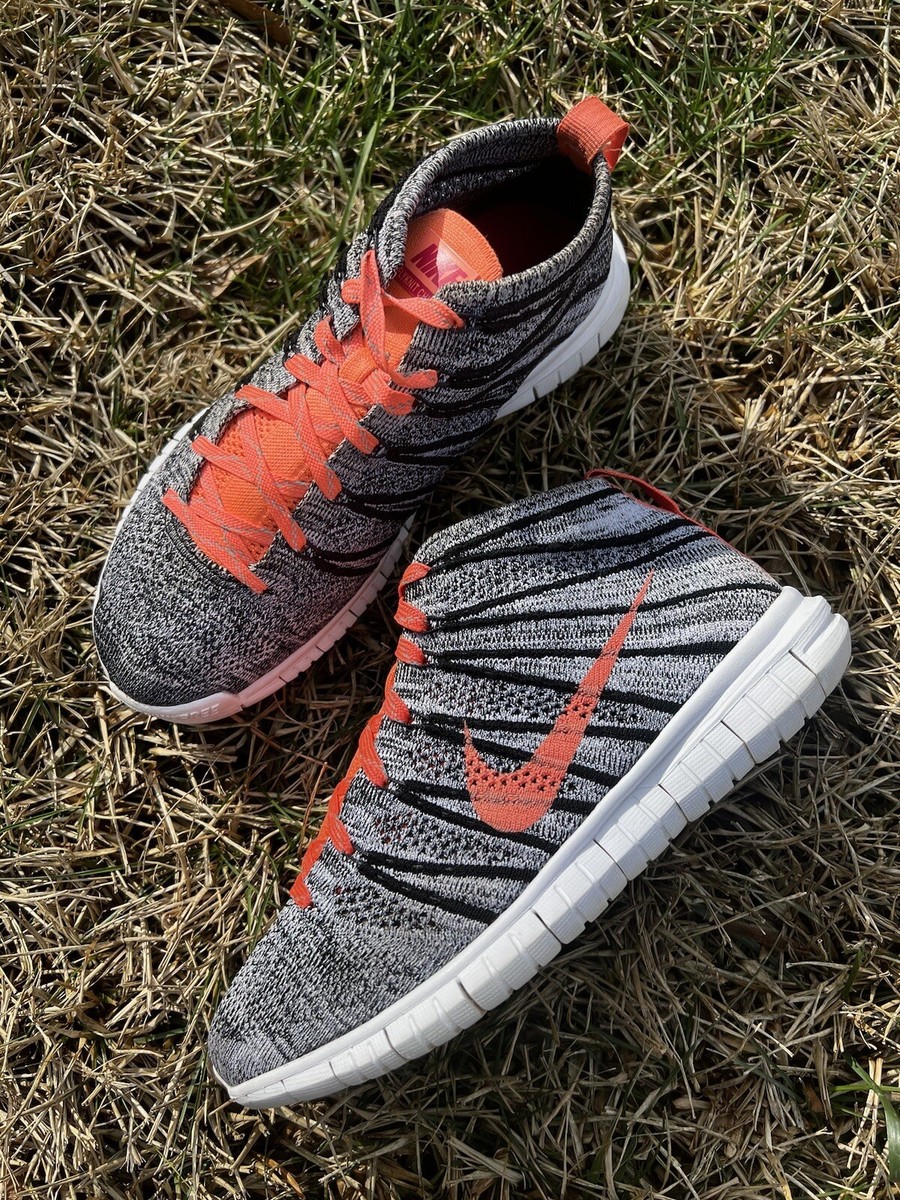 Nike Footwear Nike Free Chukka Womens CLEAN Nike Free Run Flyknit Chukka  Size Womens Shoes Orange 639699-002