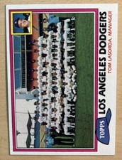World Champion Los Angeles Dodgers 1981 Topps Baseball Card #679, NM-MT
