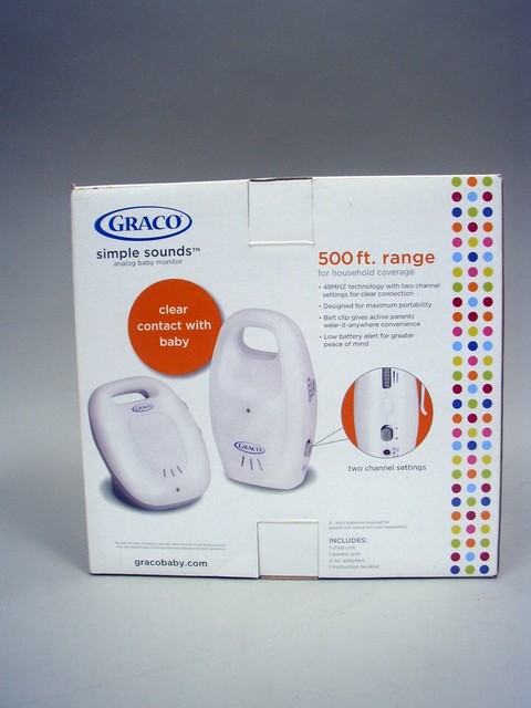 graco simple sounds baby monitor