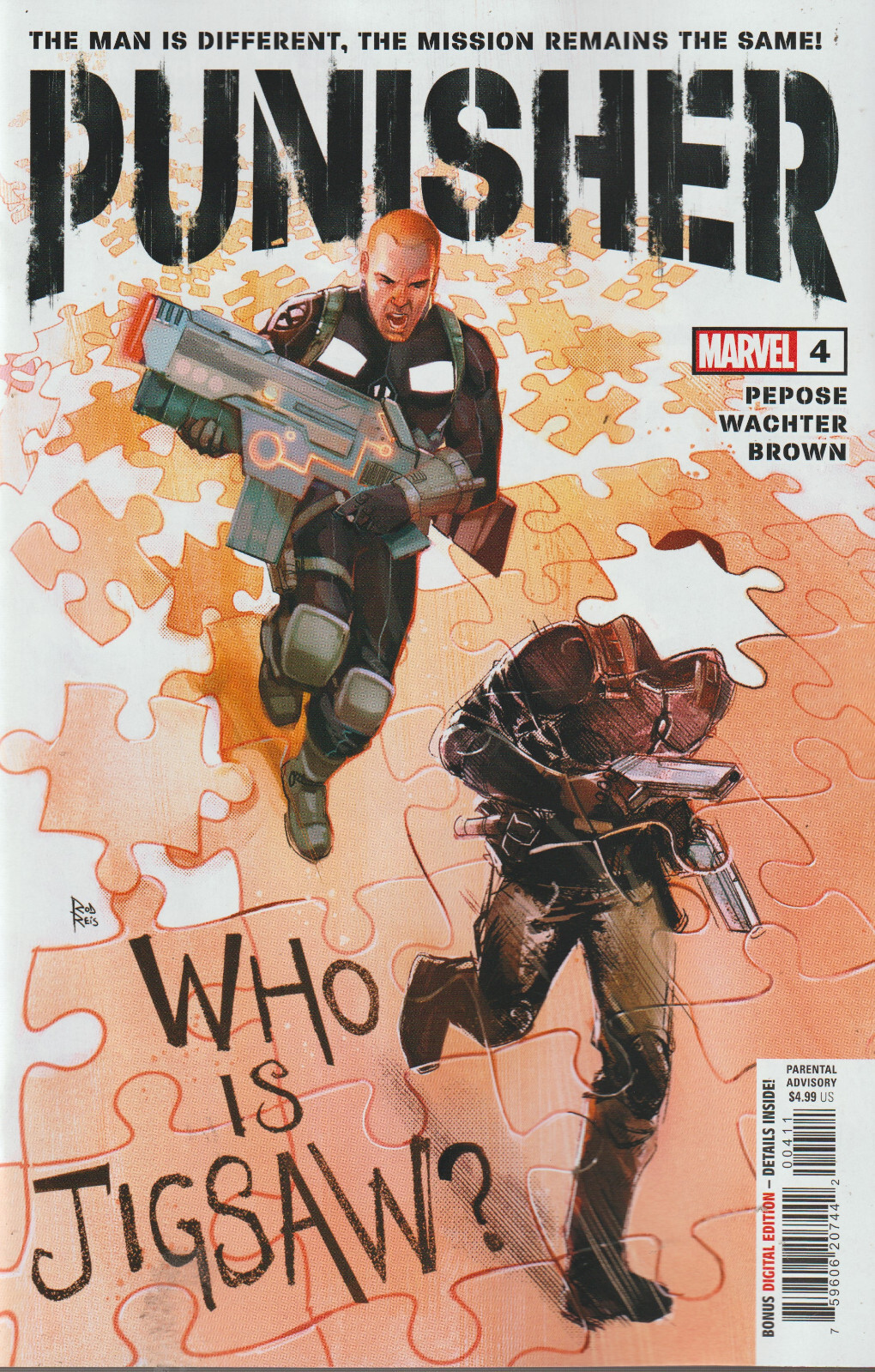 MARVEL COMICS PUNISHER #4 APRIL 2024 1ST PRINT NM