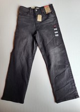 Levi's  Women's Ultra-High Rise Ribcage Straight Jeans - Black Rinse 28X27 NWT