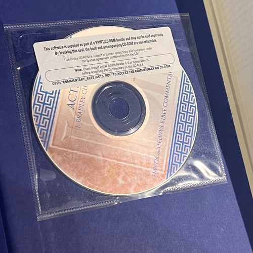 THE BOOK OF ACT, J. Bradley Chance, The Smythe & Helwys Commentary w/CD Version - Imagen 14 de 15
