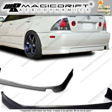 For 01-05 Lexus IS300 JDM Rear Bumper Lower Lip Skirt Kit Polyurethane