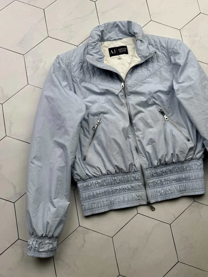 Armani Jeans Vintage Cropped Jacket Men’s Size S - Image 2 of 4