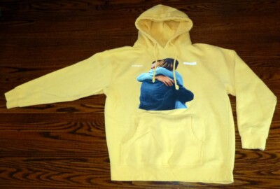 2019 Brock Hampton Ginger Heavy Knit Pull-Over Hoodie - Adult Medium
