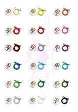 Casco MyStyle Streifen Gr. 1 Wechselbiese f. Reitkappe *viele Farben* 