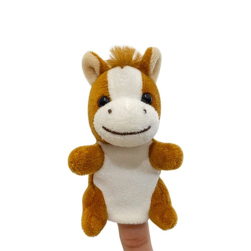 1 pieza marioneta de mano animal de granja marioneta de dedo juego de rol marionetas juguete de peluche niños - Imagen 19 de 24