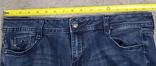 Peoples Liberation Women's Denim Designer Distressed Bootcut Jeans Size 31 x 31 - Picture 8 of 15