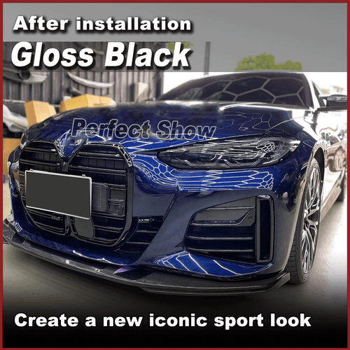 Griglia radiatore nera lucida griglia anteriore adatta per BMW 4 Gran Coupe G26 M440i - Foto 2 di 11