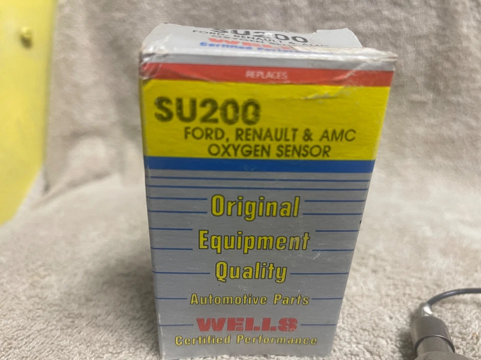 Nuevo de Lote Antiguo Wells Su200 Sensor de Oxígeno 1979-87 Ford Mustang Mercury Lincoln AMC Jeep Foto 2 de 4