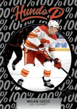 2021-22 Upper Deck Hundo P Milan Lucic Calgary Flames #HP-7